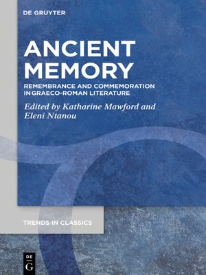 cover image of Ancient Memory